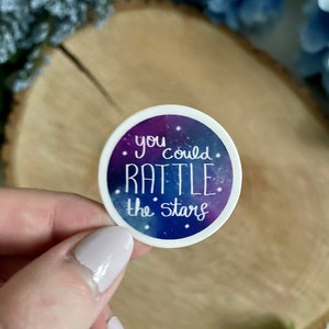 Rattle the stars sticker for phone