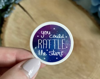 Rattle les étoiles autocollant pour téléphone