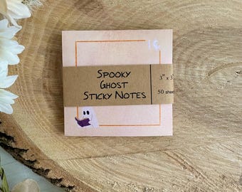 Plaknotities Spooky Ghost - Spooky Fall