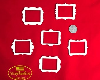 Doppelseitige Spanplatten sterben Schnitte, Laser-Schnitt Erstaunlich Empfindliche Vintage fein geschnitzte Rahmen