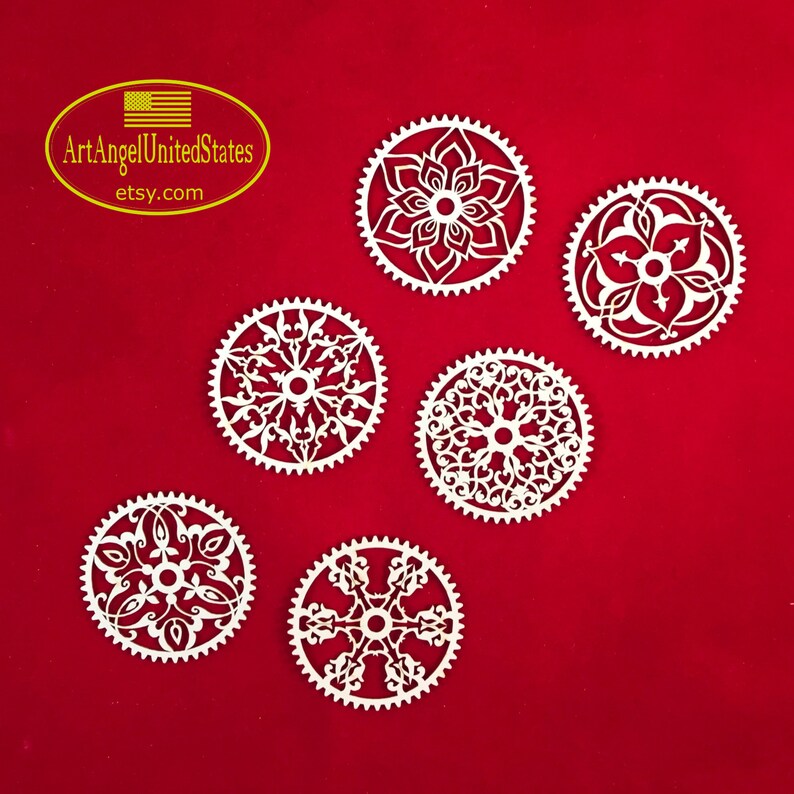 Chipboard Filigree Die Cuts Decoupage Cutouts Double Side Etsy