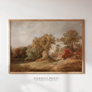 Druckbare Herbst Wand Kunst Herbst Druck Herbst Drucke Herbst Poster Herbst Wand Kunst Herbst Druck Herbst Dekor Herbst Malerei Vintage Druck Digital