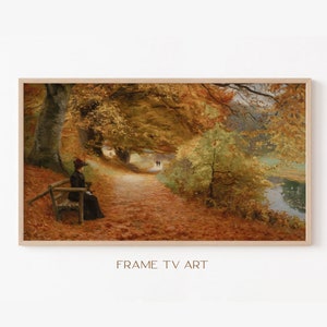 Fall Frame TV Art | Samsung Frame TV Art | Digital Download | TV Art Samsung Fall Decor | Samsung Frame Art | Art Frame | Instant Download