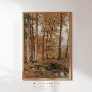 Otoño imprimible pared arte otoño impresión otoño impresiones otoño cartel otoño pared arte otoño impresión otoño decoración otoño pintura vintage impresión digital