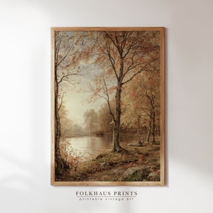 Otoño imprimible pared arte otoño impresión otoño impresiones otoño cartel otoño pared arte otoño impresión otoño decoración otoño pintura vintage impresión digital