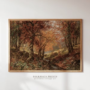 Otoño imprimible pared arte otoño impresión otoño impresiones otoño cartel otoño pared arte otoño impresión otoño decoración otoño pintura vintage impresión digital