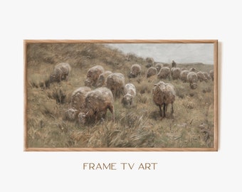 Samsung Frame TV Art | Vintage Painting for Frame TV | Landscape Painting | DIGITAL Download