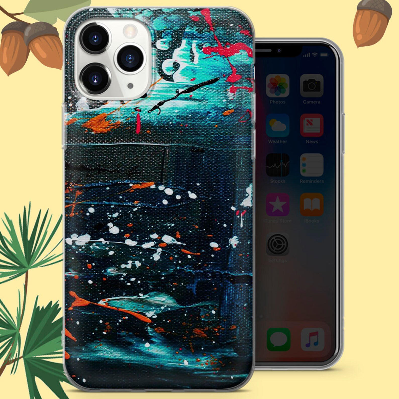 Abstract Art Phone Cases For iPhone SE 5 6 7 8 11 XS XR Etsy