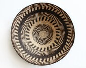 Wicker Bowl by women 39 s Zimbabwe, Kavango Basket - Size 34 cm (13.4 quot )