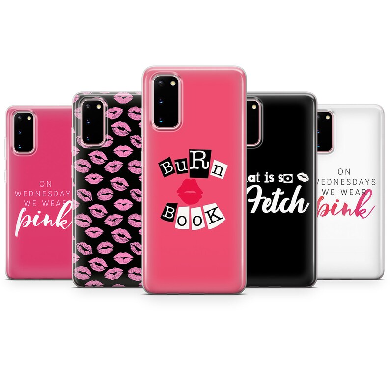 Mean Girls themed gel phone case for iPhone SE 6 7 8 7 11 12 Etsy