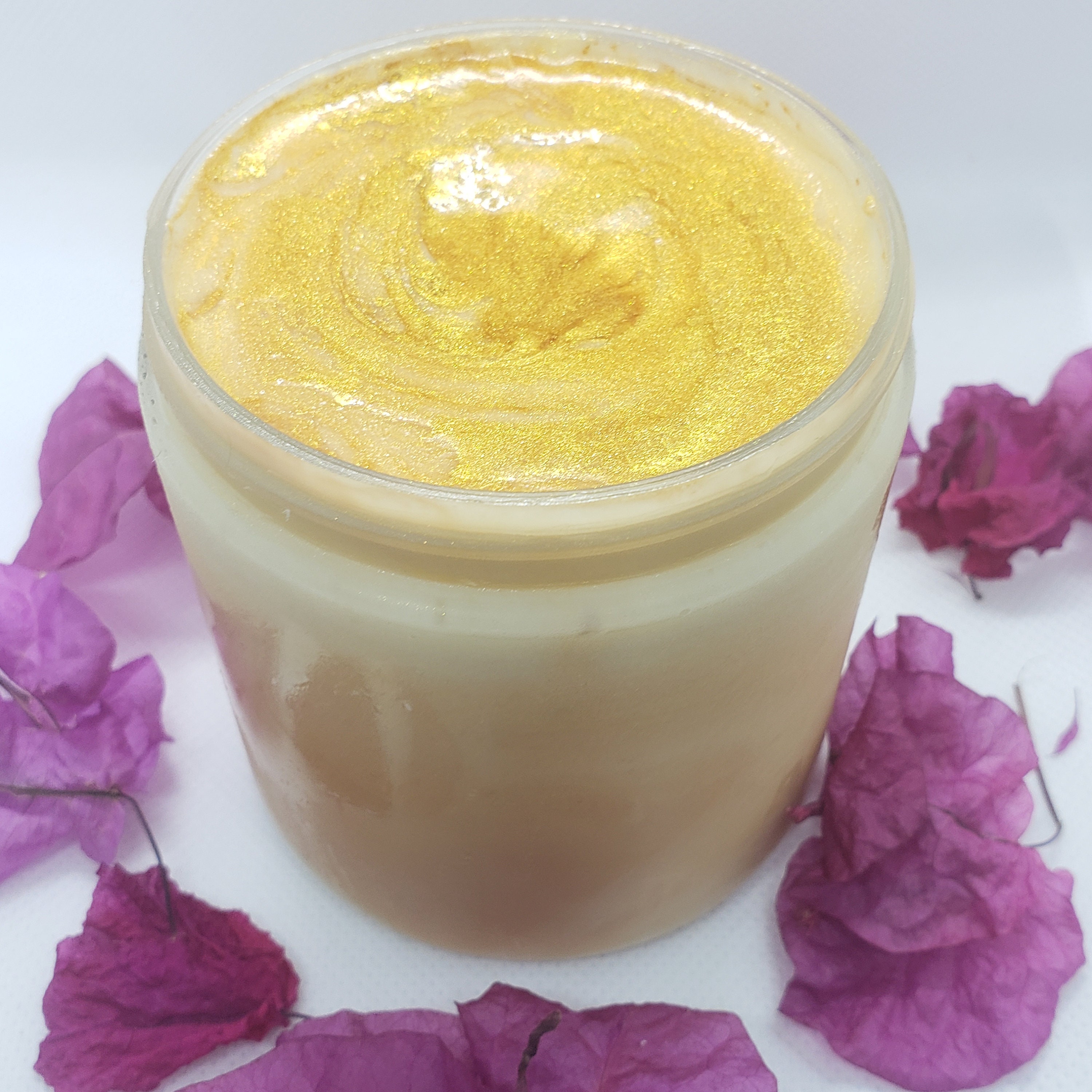 Gold shimmer Body Butter For a beautiful skin Glo Etsy