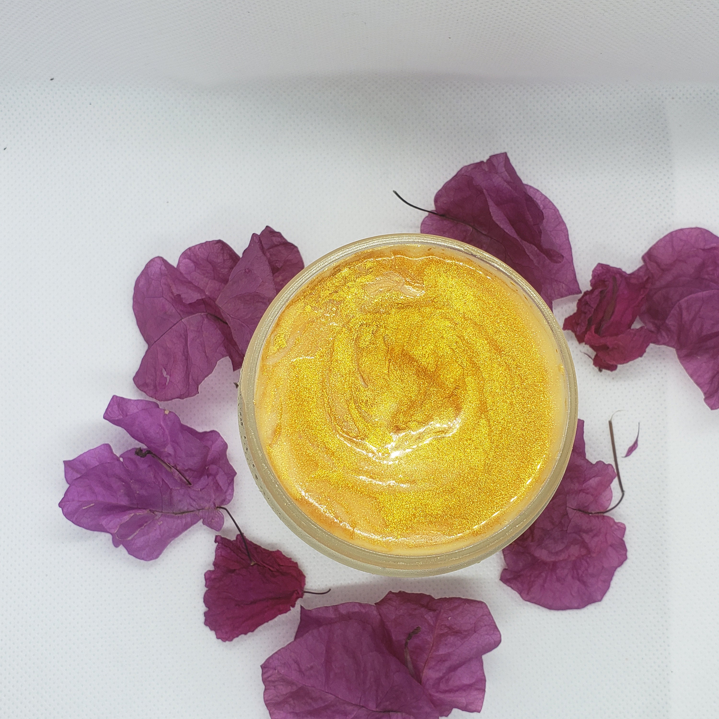 Gold shimmer Body Butter For a beautiful skin Glo Etsy