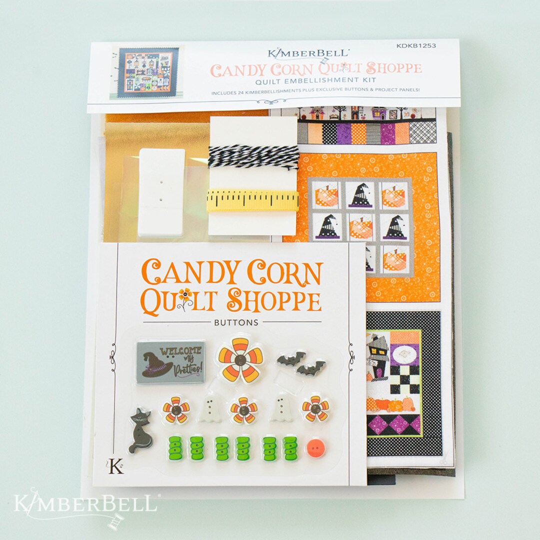 Kimberbell Candy Corn Quilt Shoppe Embellishment Kit Etsy