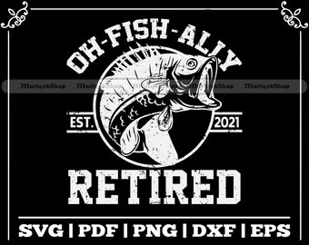Download Retirement And Fishing Svg Etsy