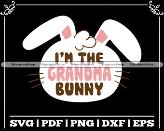 Download Grandma Bunny Svg Etsy
