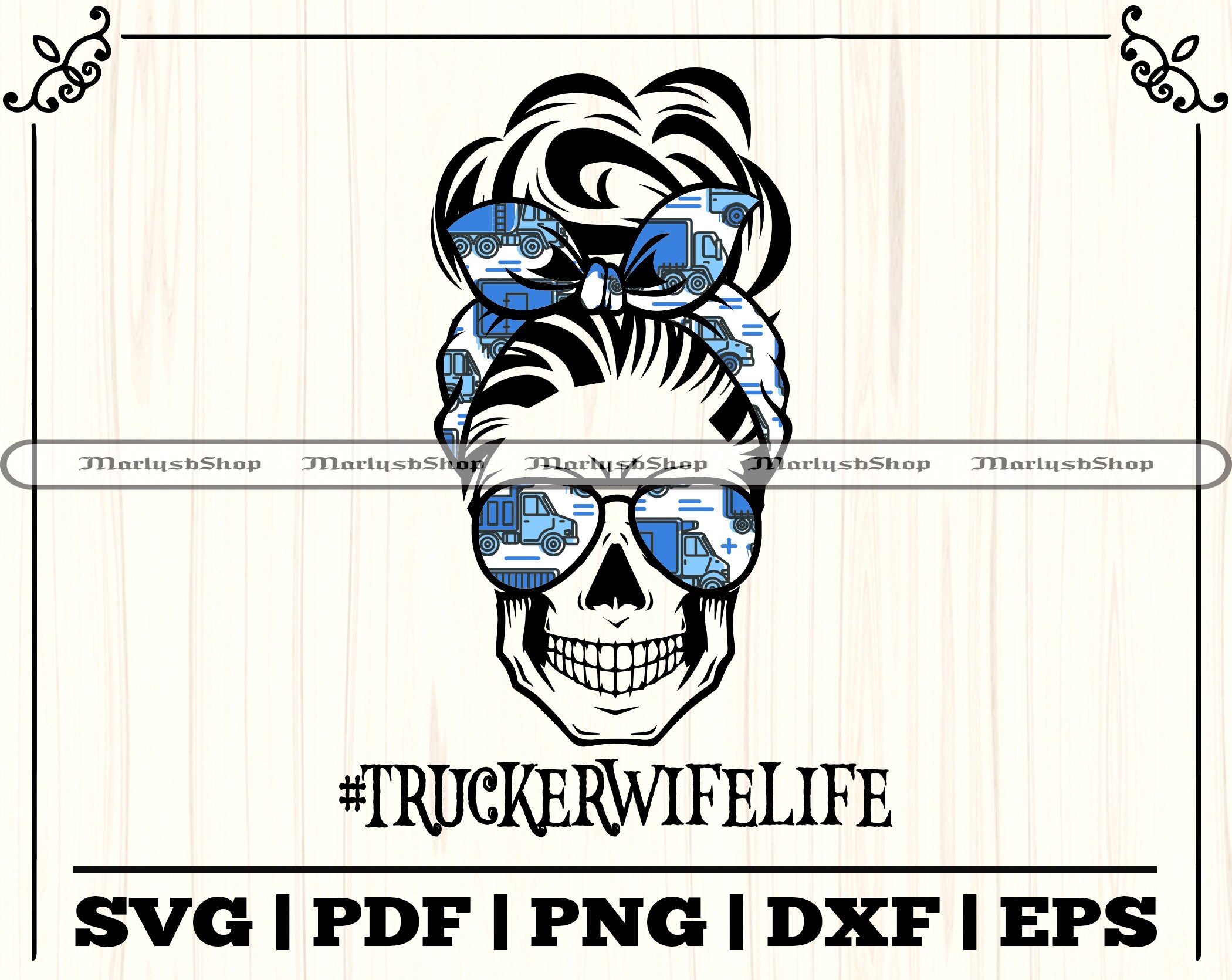 Free Free Trucker Life Svg 260 SVG PNG EPS DXF File