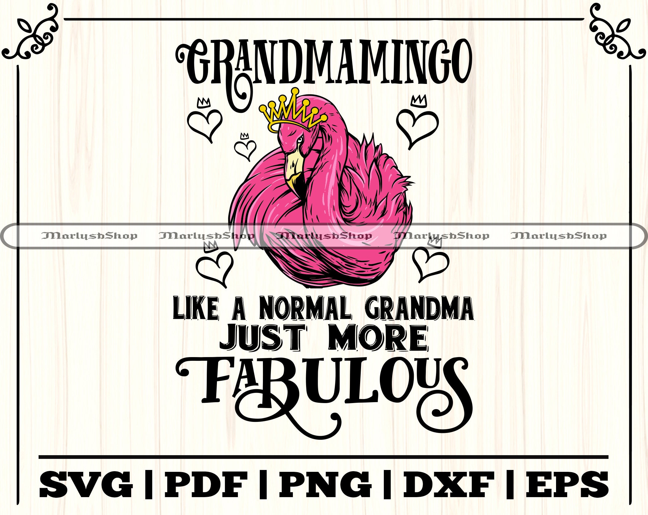 Download Grandmamingo Like a Normal Grandma Just More Fabulous Svg ...