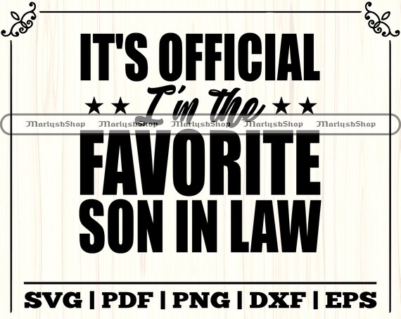 Free Free Son In Law Svg 6 SVG PNG EPS DXF File