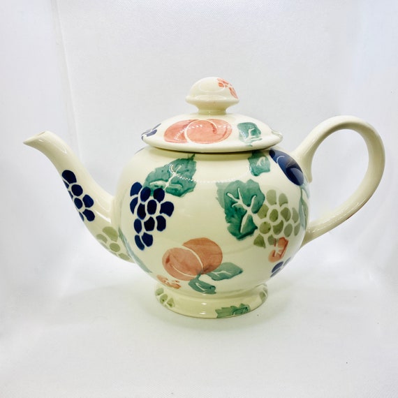 1950s Royal Winton "Bordeaux" pattern vintage Teapot or fun vintage cocktail pitcher