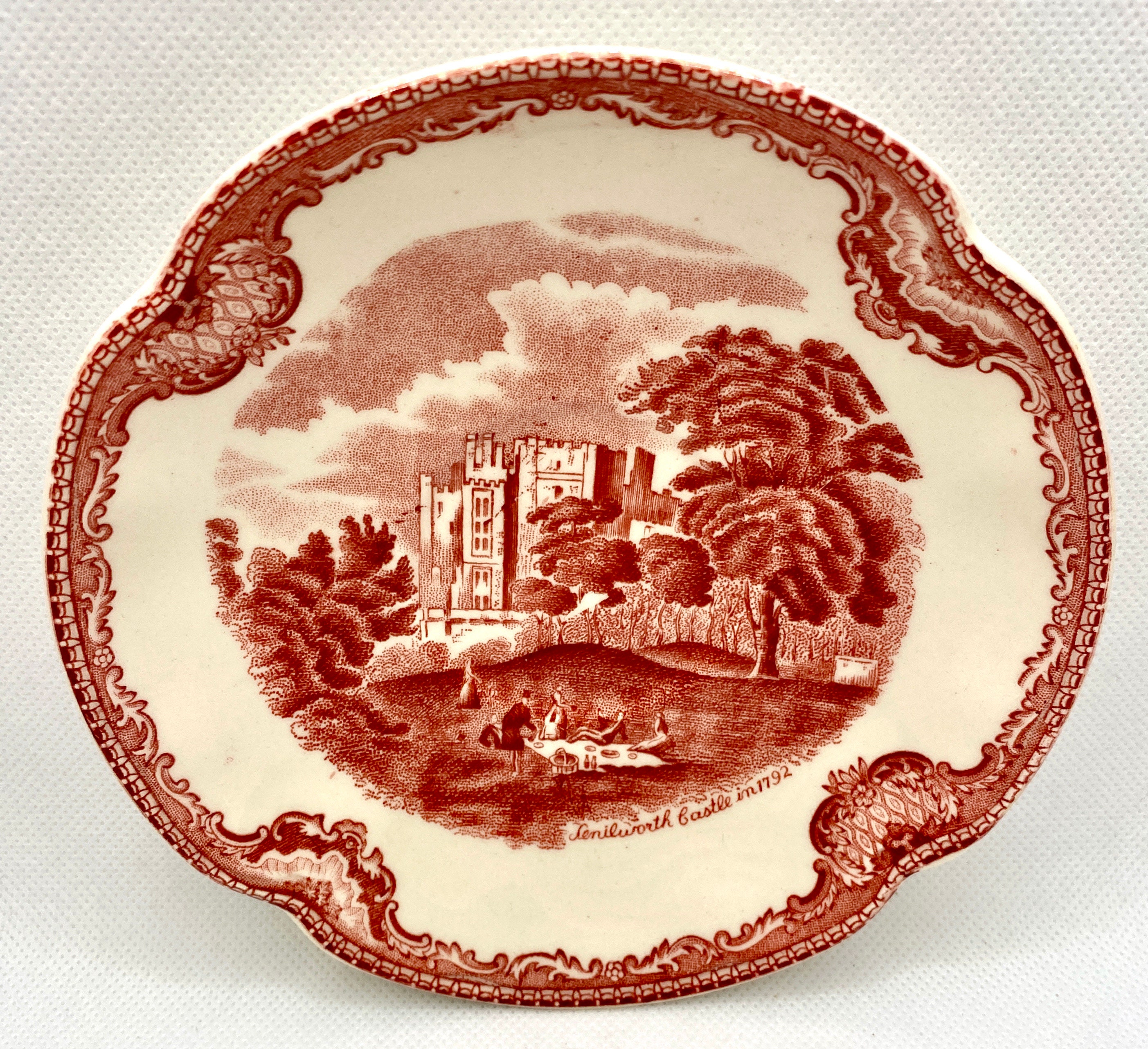 1940's Kenilworth Castle from Johnson Brothers Old Britain Castle