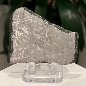 Muonionalusta Meteorite Etched Slice, Sweden, 100 g, Iron Nickel Meteorite