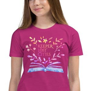Camiseta Keeper of the Lost Cities Watercolor YOUTH, KOTLC Merch