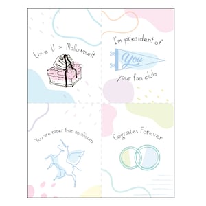 KOTLC Valentines, 4er Set, Printable
