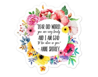 Dear Old World - Sticker