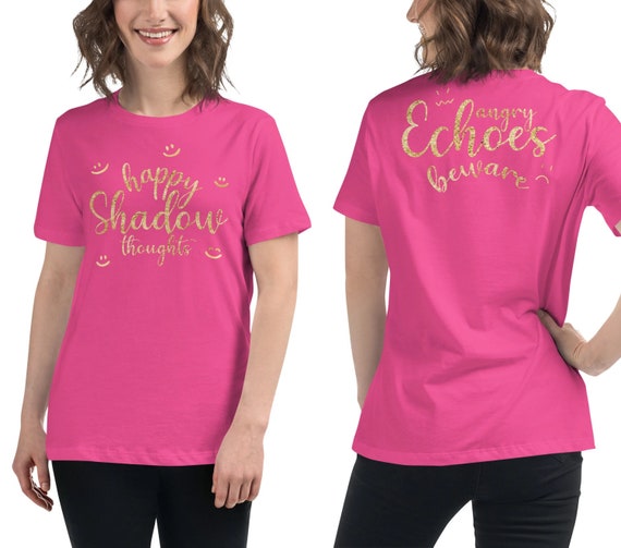 Happy Shadow Thoughts Women's Relaxed T-shirt, KOTLC, Front and