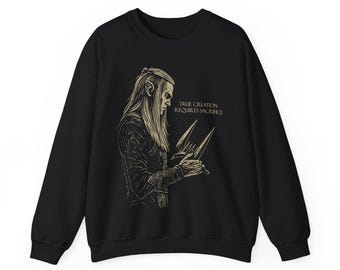 Sudadera de Anillos de Poder, cita de Sauron, ropa de serie de televisión de fantasía
