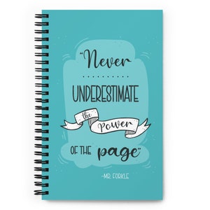 Power of the Page - Spiral notebook