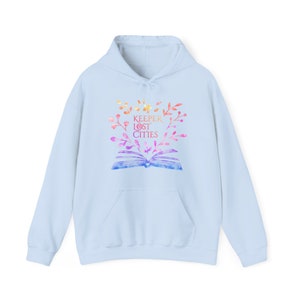 Sudadera con capucha de acuarela Keeper of the Lost Cities (adulto), KOTLC Merch