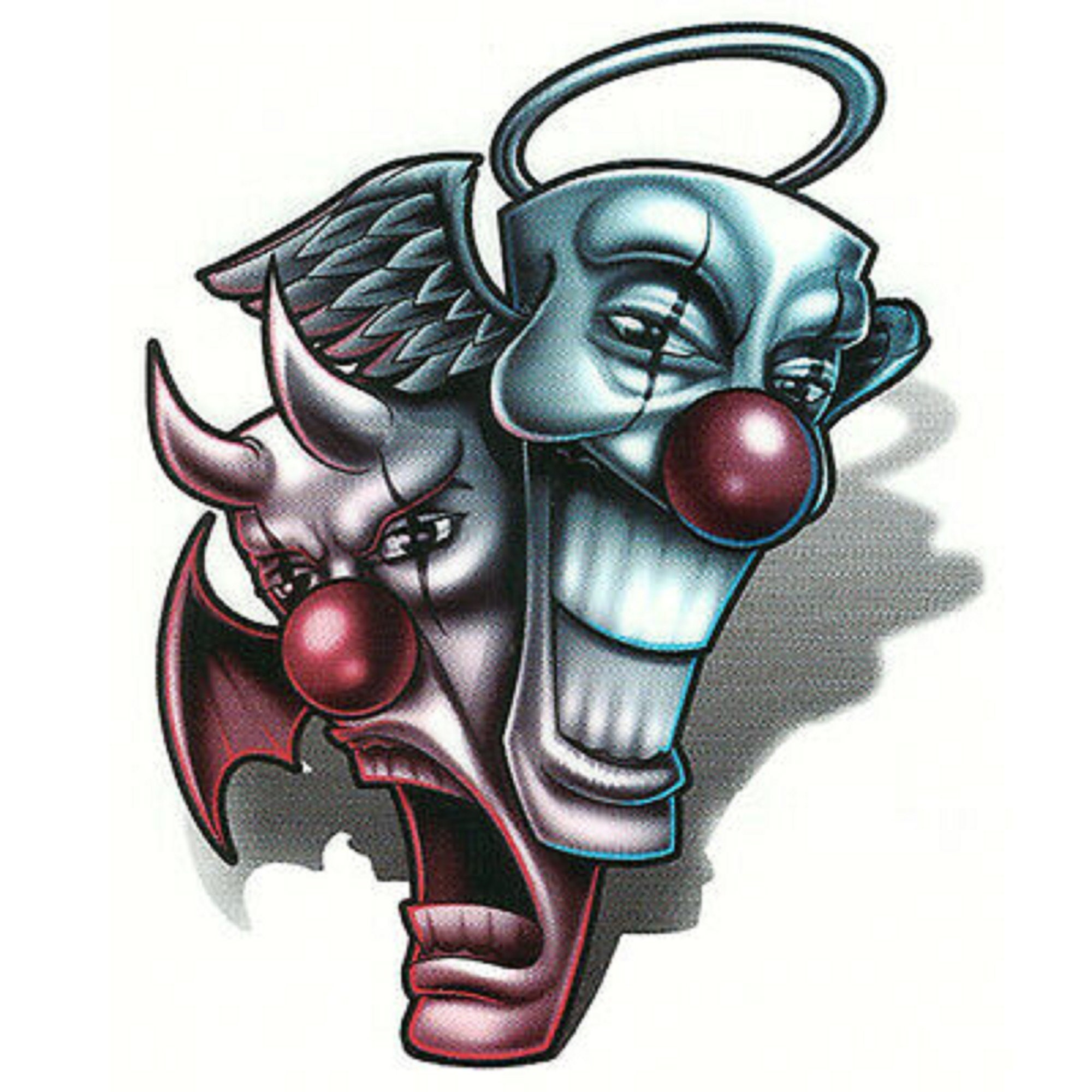 Evil clown tattoos  Free Tattoo Ideas