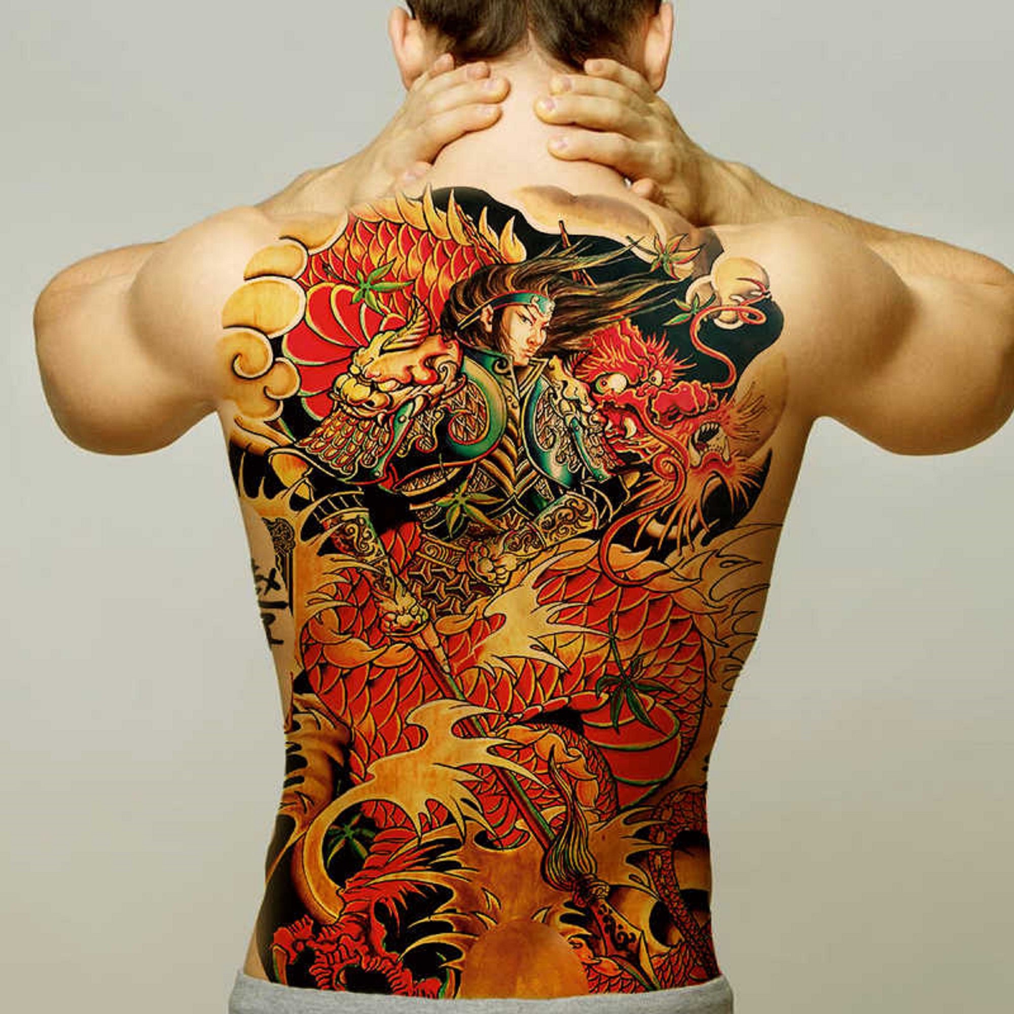 Top more than 68 dragon back tattoos latest - esthdonghoadian