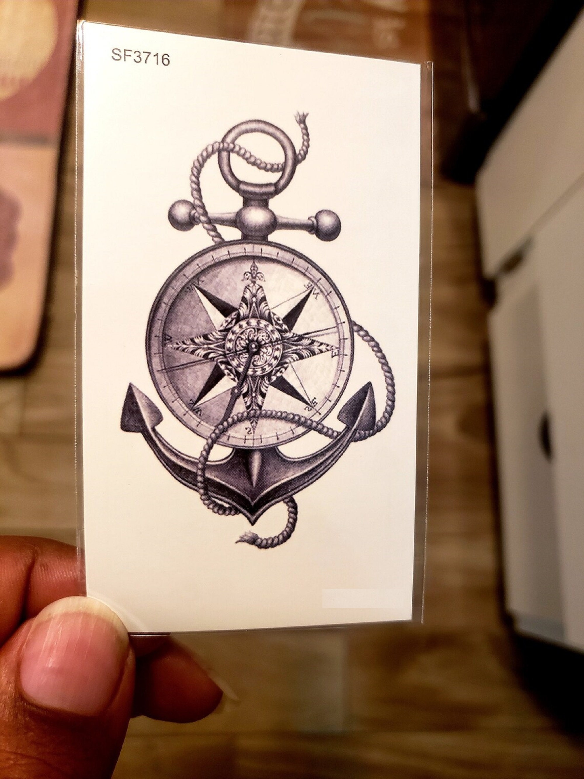 Anchor Tattoo - Etsy Anchor Tattoo - Etsy
