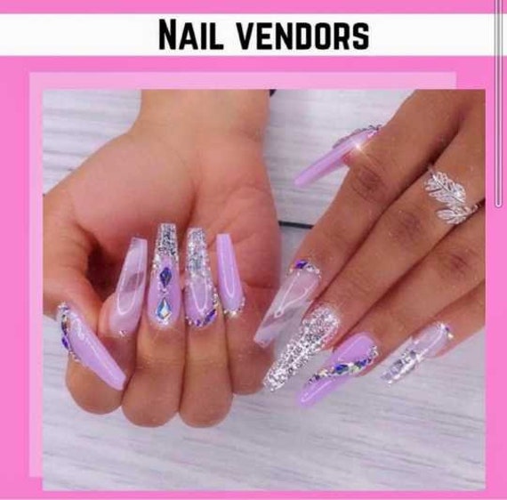 NAIL VENDORS LIST Wholesale Supplier Gel Nail Polish Nails Etsy