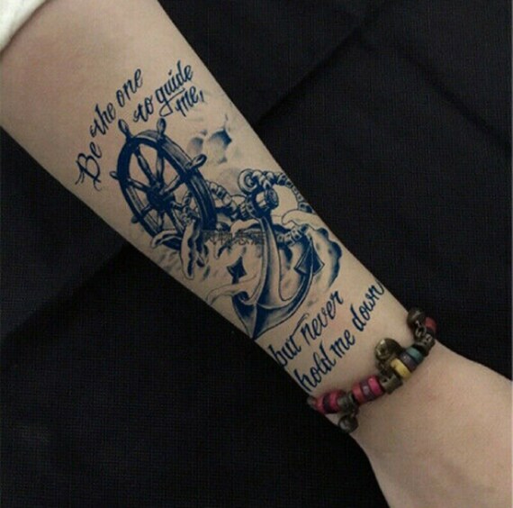 8 Temporary Tattoos Body Arm Tattoo Sticker Half Sleeve Etsy