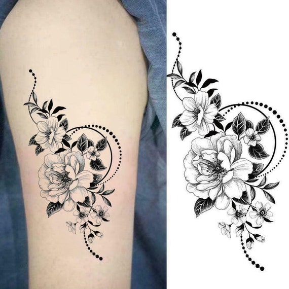 Top more than 70 hand flower tattoos super hot  thtantai2