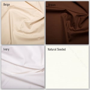 Plain 100% Cotton Poplin Fabric Superior vibrant colours, Rose and Hubble - clothing, craft, quilting image 4