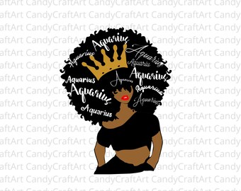 Download Aquarius Queen Svg Etsy