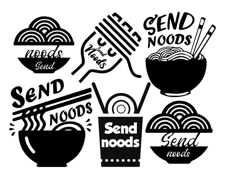 Instant download png png Cut file Send noods funny naughty noodle food bundle svg svg for Cricut and Cameo Silhouette digital file svg