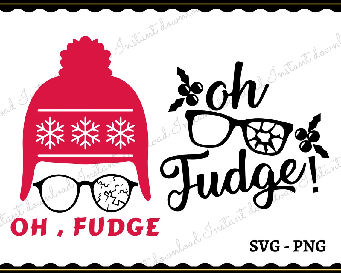 Oh Fudge Svg Png Oh Svg Png Fudge Svg Png Oh Fudge Color Etsy