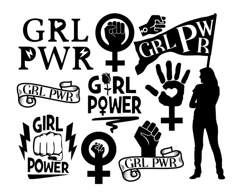Download Girls Power Bundle Svg Png Grl Pwr Svg Feminism Svg Png Instant Download Girl Svg Woman Svg Png Digital Cut File Svg Fist Svg Png Art Collectibles Drawing Illustration Delage Com Br