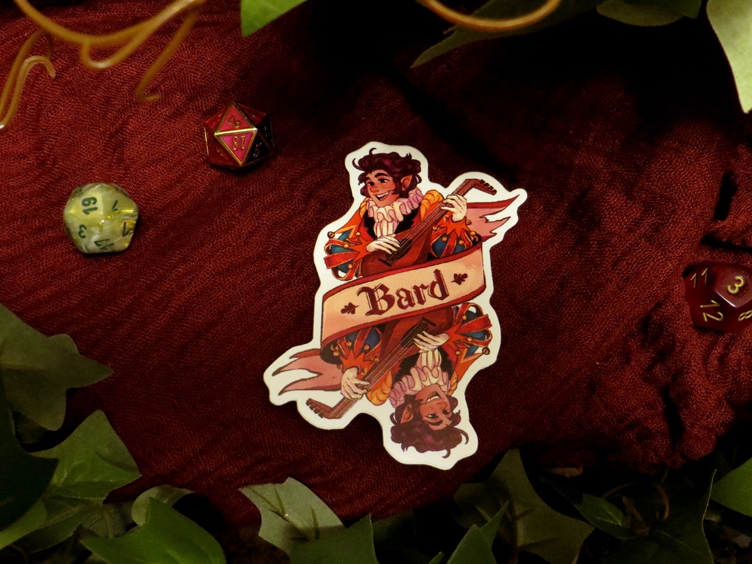 Bard Sticker - Etsy
