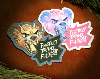 Pegatina Protect Trans