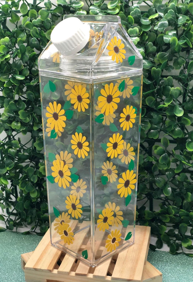 Milk carton bottle water 500ml17oz All Designs are Etsy
