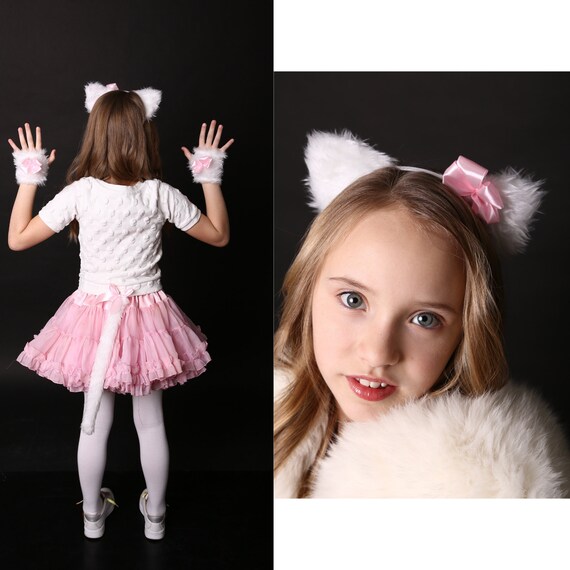 Pink Cat Costume for Kid Cat Costume for Girl Kid and Etsy