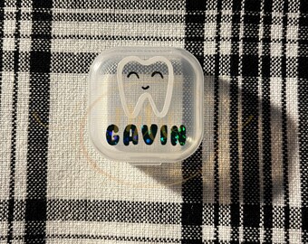 Scatola dei denti della fata dei denti - Personalizzata