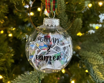 Mini Picture Keepsake Ornament - Personalizzato