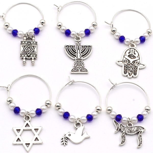 Wine Glass Charms Etsy